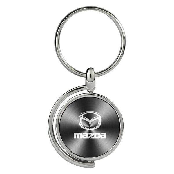 Autogold® - Mazda Black Spinner Key Chain