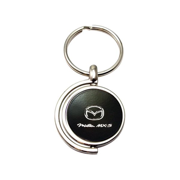 Autogold® - Miata MX5 Black Spinner Key Chain