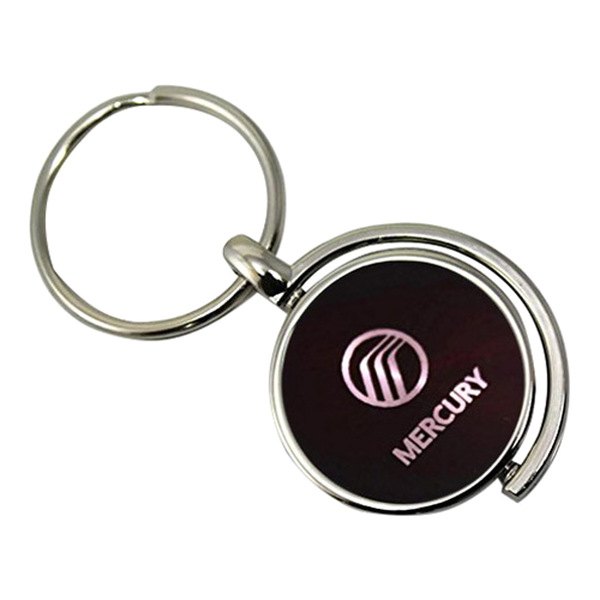 Autogold® - Mercury Burgundy Spinner Key Chain