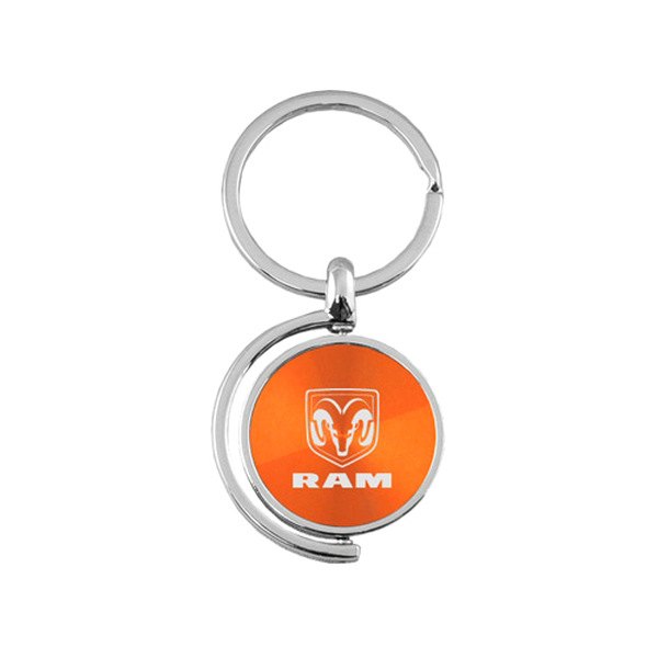 Autogold® - Ram Orange Spinner Key Chain