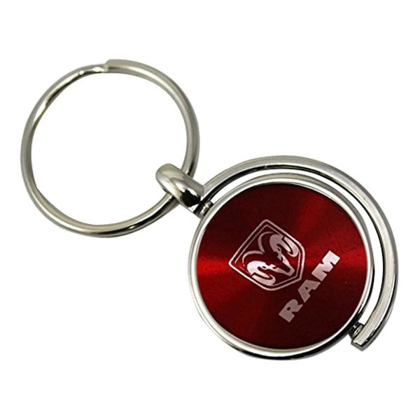 Autogold® - Ram Red Spinner Key Chain