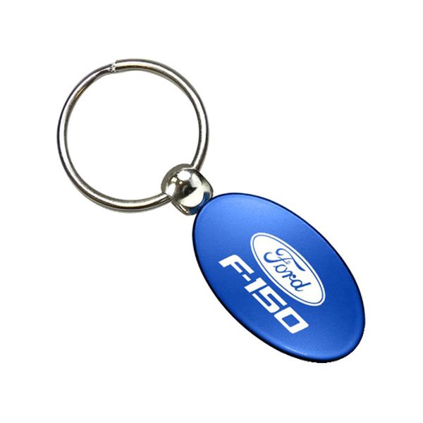 Autogold® - F-150 Blue Oval Key Chain