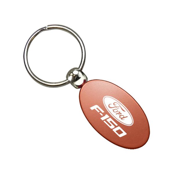 Autogold® - F-150 Orange Oval Key Chain