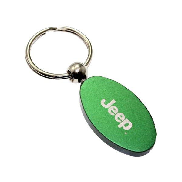 Autogold® - Jeep Green Oval Key Chain