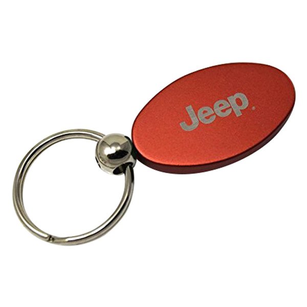 Autogold® - Jeep Orange Oval Key Chain