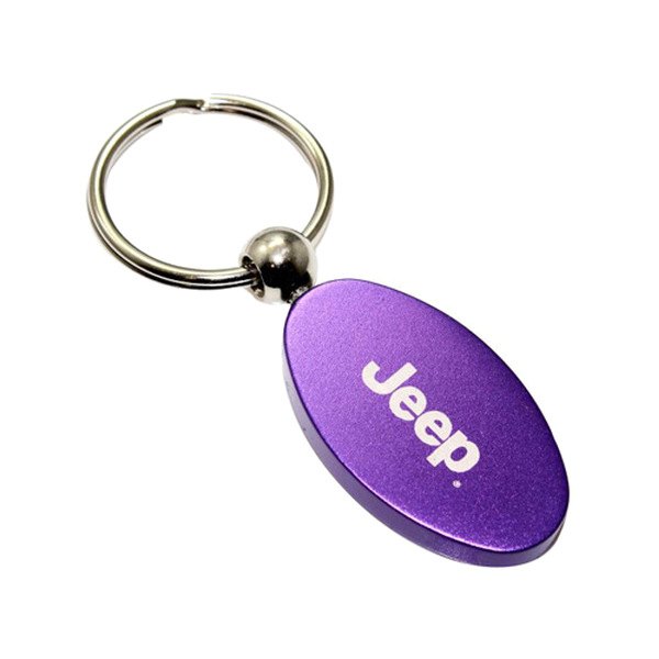 Autogold® - Jeep Purple Oval Key Chain