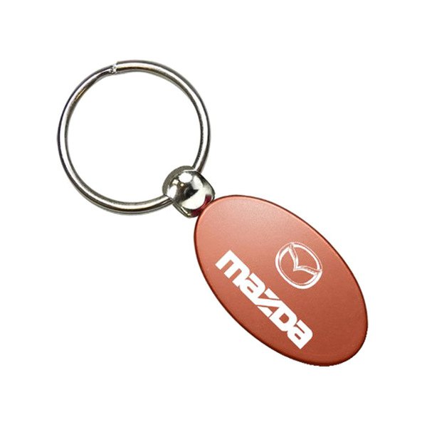 Autogold® - Mazda Orange Oval Key Chain