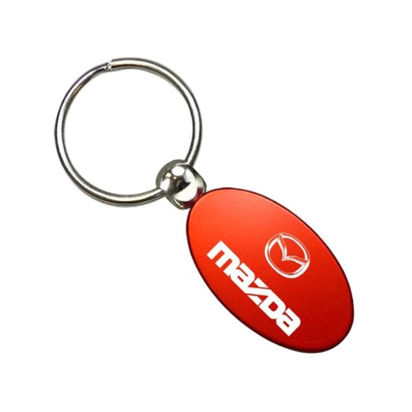 Autogold® - Mazda Red Oval Key Chain