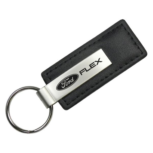 Autogold® - Flex Black Leather Key Chain