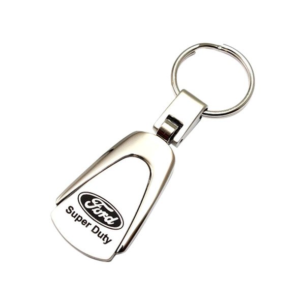 Autogold® - Super Duty Chrome Teardrop Key Chain