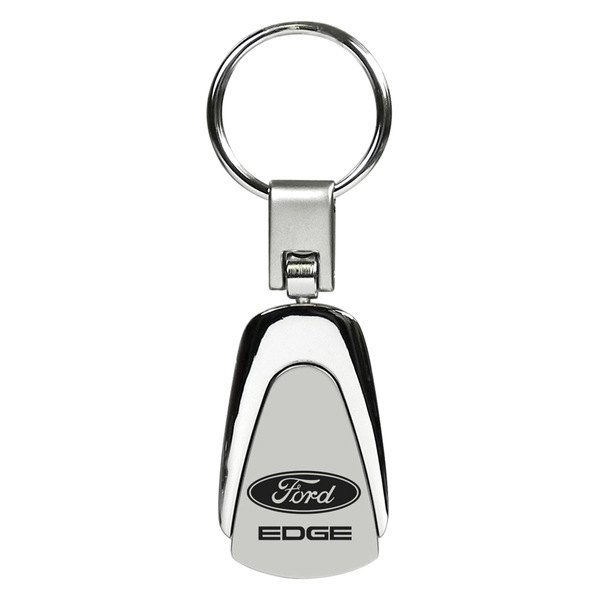 Autogold® - Edge Chrome Teardrop Key Chain