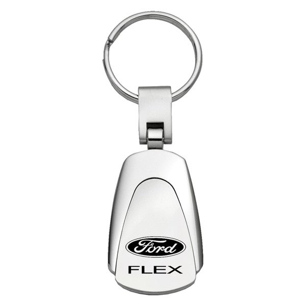 Autogold® - Flex Chrome Teardrop Key Chain