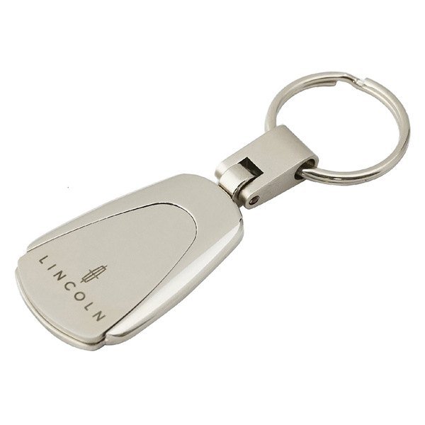 Autogold® - Lincoln Chrome Teardrop Key Chain