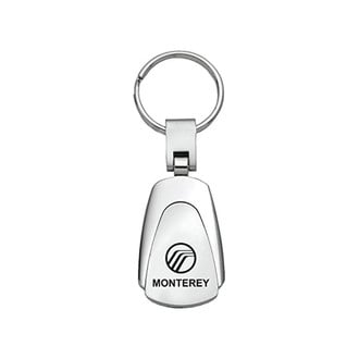 Autogold® - Monterey Chrome Teardrop Key Chain