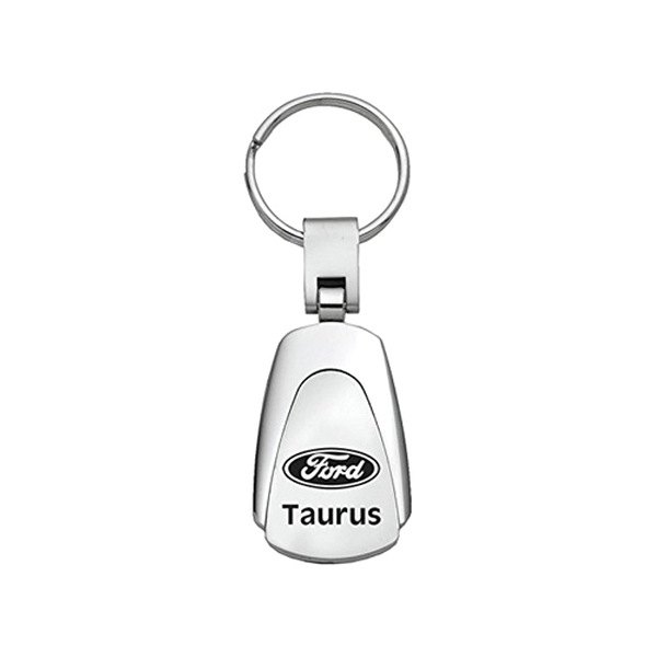 Autogold® - Taurus Chrome Teardrop Key Chain