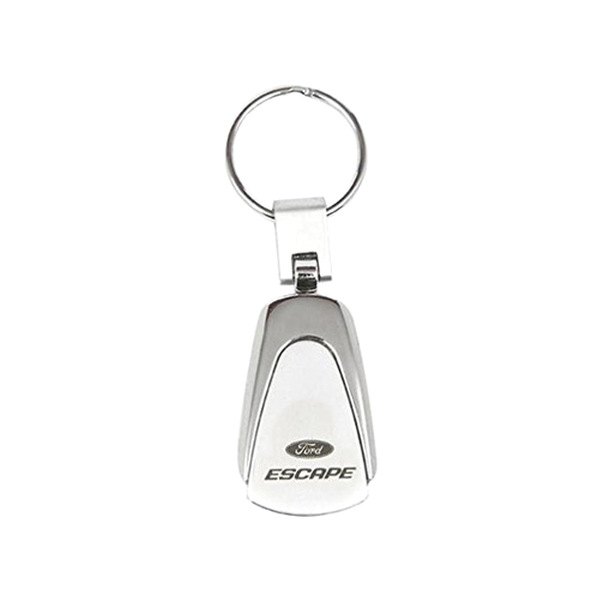 Autogold® - Escape Chrome Teardrop Key Chain