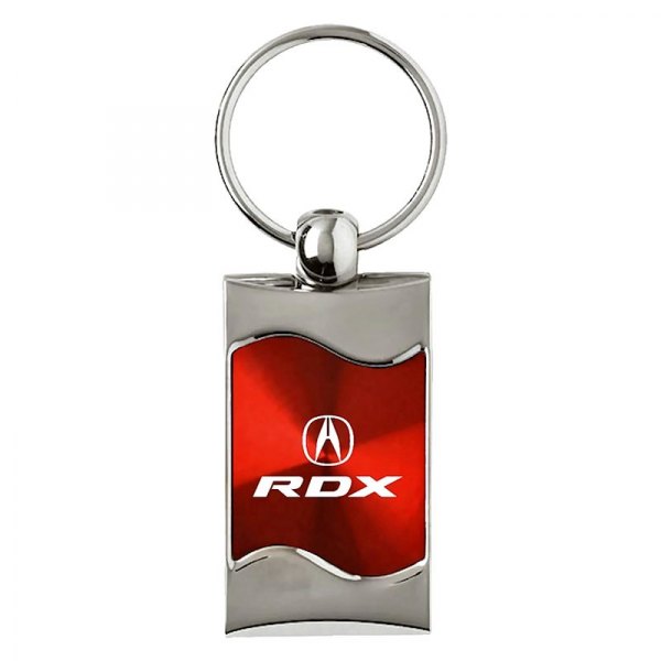 Autogold® - RDX Red Rectangular Wave Key Chain