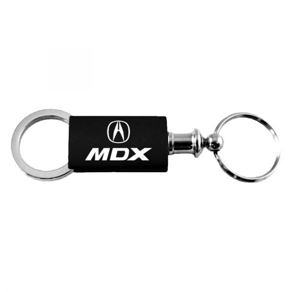 Autogold® - MDX Black Anodized Aluminum Valet Key Chain