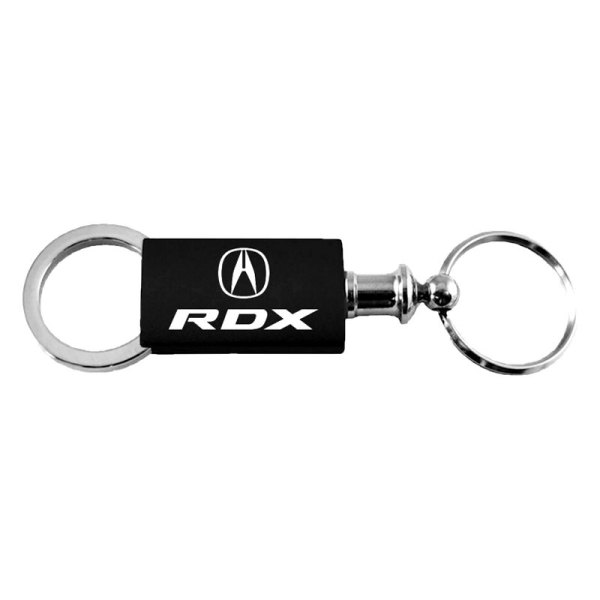 Autogold® - RDX Black Anodized Aluminum Valet Key Chain