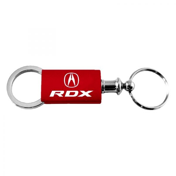 Autogold® - RDX Red Anodized Aluminum Valet Key Chain