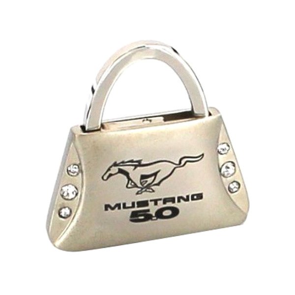 Autogold® - Mustang 5.0 Jeweled Purse Key Chain
