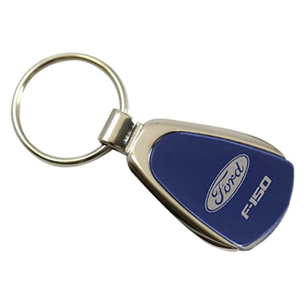 Autogold® - F-150 Blue Teardrop Key Chain