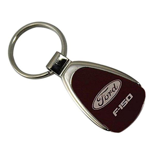 Autogold® - F-150 Burgundy Teardrop Key Chain