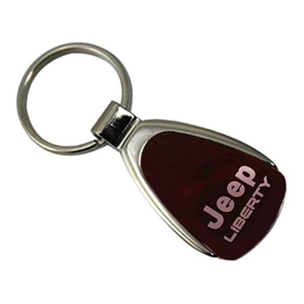 Autogold® - Liberty Burgundy Teardrop Key Chain