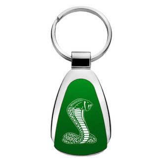 Autogold® - Cobra Green Teardrop Key Chain