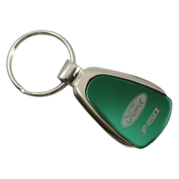 Autogold® - F-150 Green Teardrop Key Chain