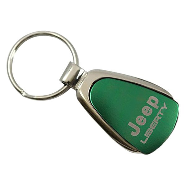 Autogold® - Liberty Green Teardrop Key Chain