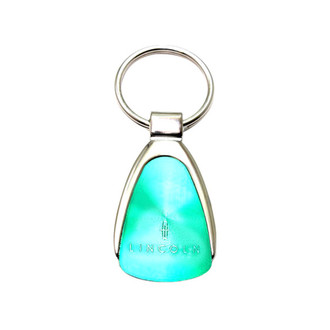 Autogold® - Lincoln Green Teardrop Key Chain