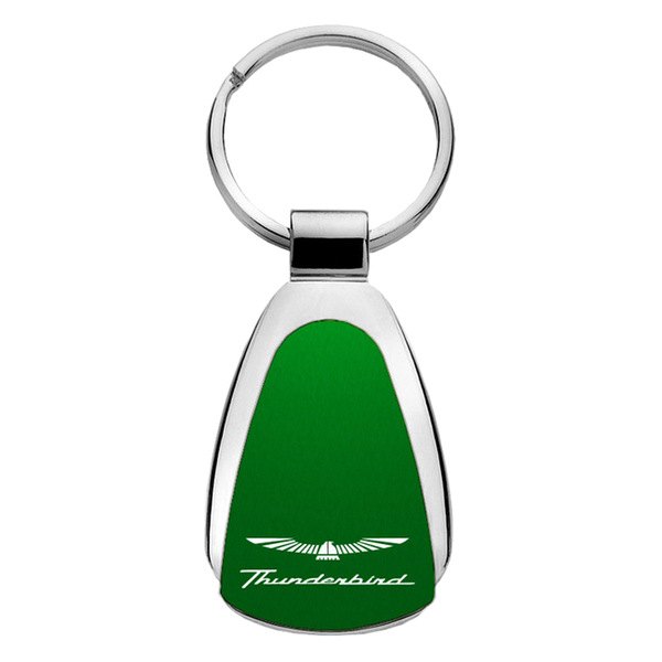 Autogold® - Thunderbird Green Teardrop Key Chain