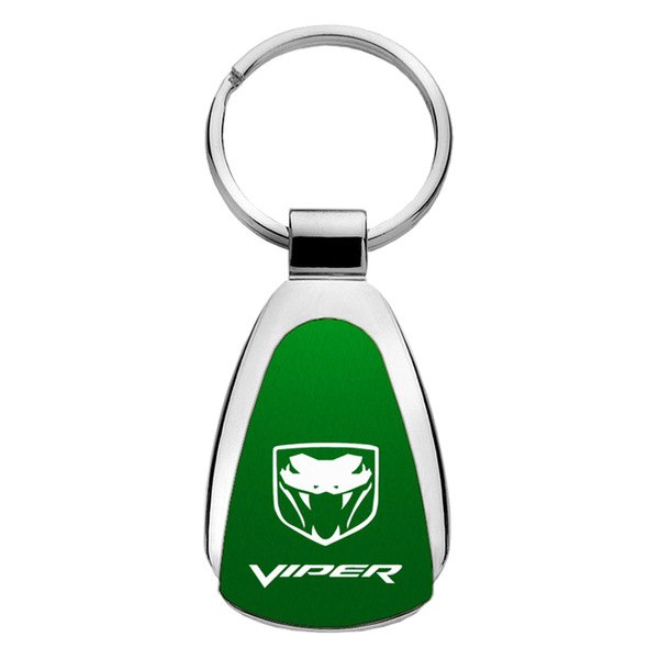 Autogold® - Viper Green Teardrop Key Chain (Fangs)