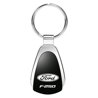 Autogold® - F-250 Black Teardrop Key Chain