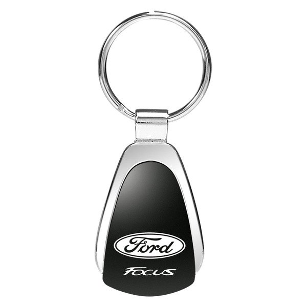 Autogold® - Focus Black Teardrop Key Chain