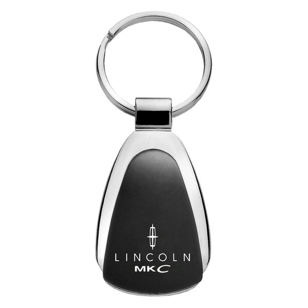 Autogold® - MKC Black Teardrop Key Chain