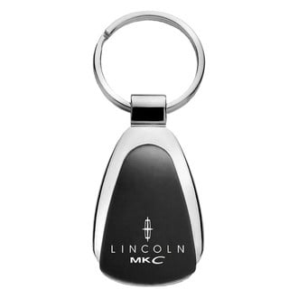 Autogold® - MKC Black Teardrop Key Chain