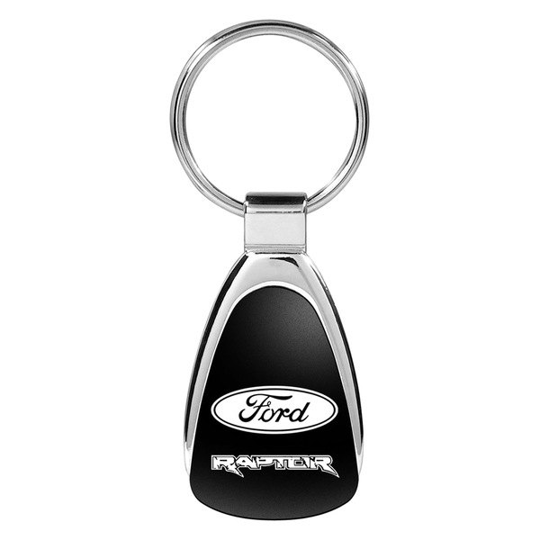 Autogold® - Raptor Black Teardrop Key Chain