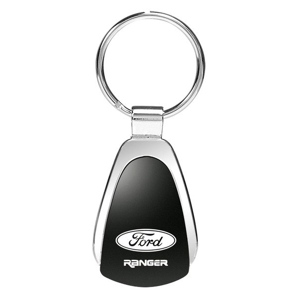 Autogold® - Ranger Black Teardrop Key Chain
