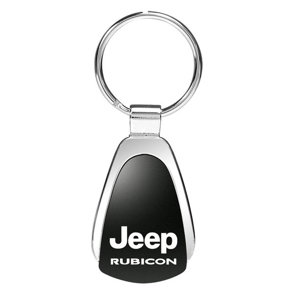 Autogold® - Rubicon Black Teardrop Key Chain