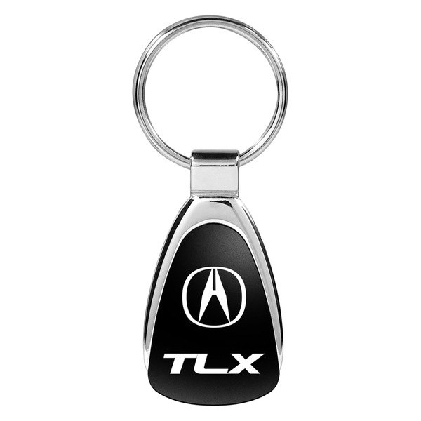 Autogold® - TLX Black Teardrop Key Chain