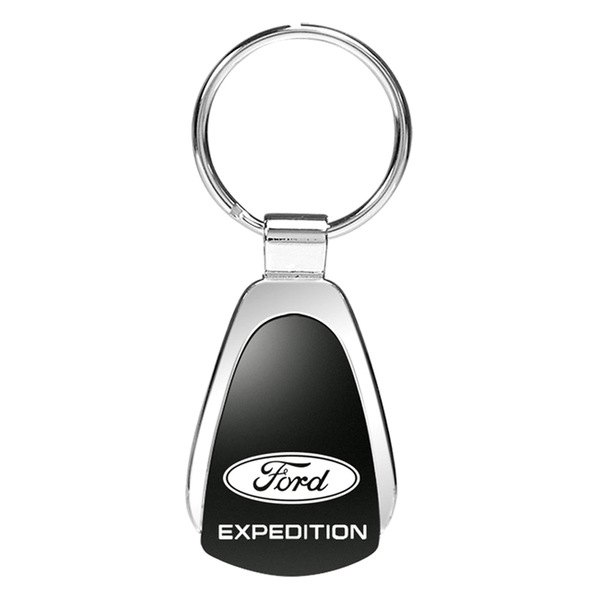 Autogold® - Expedition Black Teardrop Key Chain
