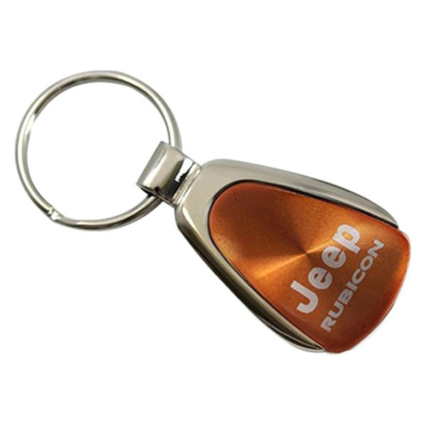 Autogold® - Rubicon Orange Teardrop Key Chain