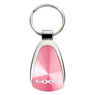 Autogold® - 4x4 Pink Teardrop Key Chain