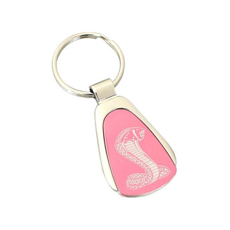 Autogold® - Cobra Pink Teardrop Key Chain