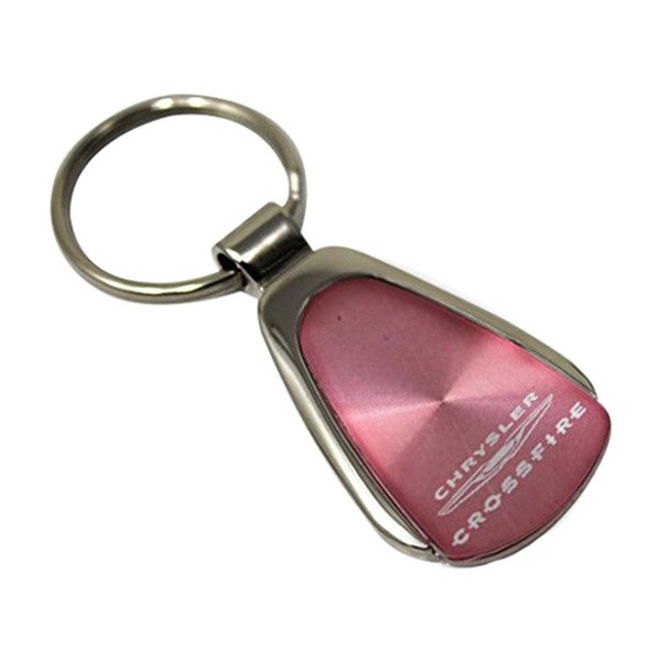 Autogold® - Crossfire Pink Teardrop Key Chain