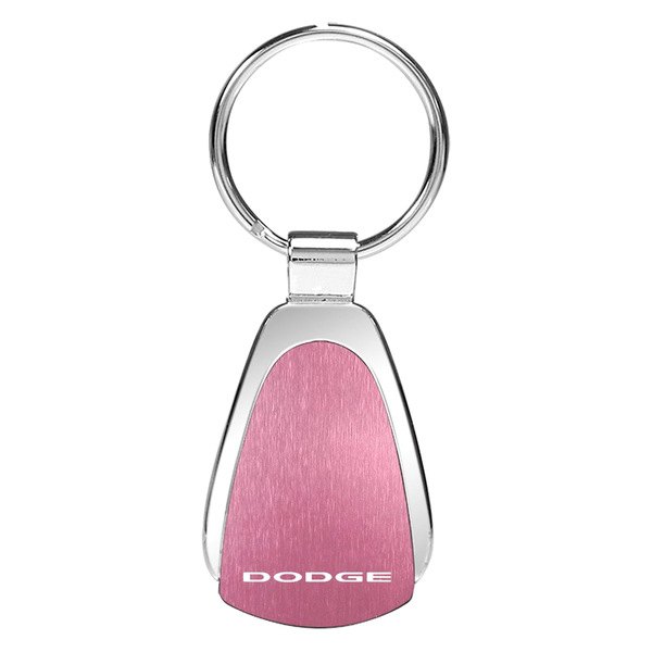 Autogold® - Dodge Pink Teardrop Key Chain