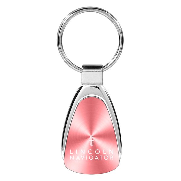 Autogold® - Navigator Pink Teardrop Key Chain