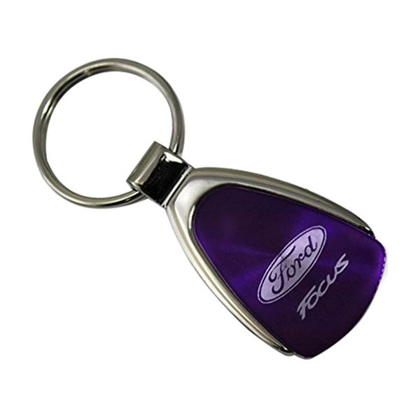 Autogold® - Focus Purple Teardrop Key Chain